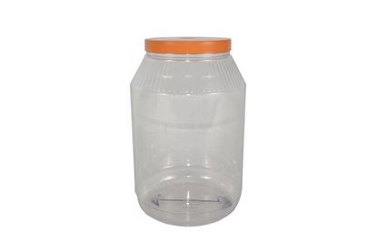 Foto de ENVASE 1 GLN (3.8LTR) ROSCA PVC B/A C/TAPA TRANSP.SALVAPLASTIC 23alx15an cms  7162231900