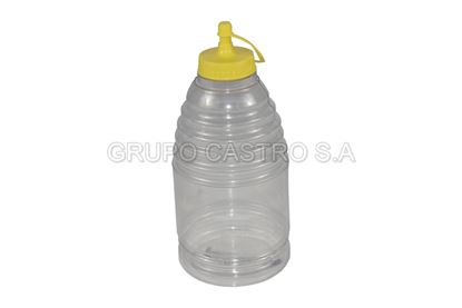 Foto de Frasco cilindrico p/miel 750ML 20X9cms 7167195600 SALVAPLASTIC