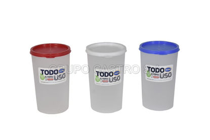 Foto de VASO PLASTICO C-1  CON TAPA CEREZA 12ONZ 30015 TACOPLAST PLASTICO