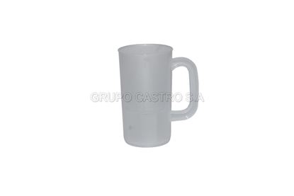 Foto de VASO JARRA CERVECERA 12ONZ  NATURAL 03010 TACOPLAST PLASTICO