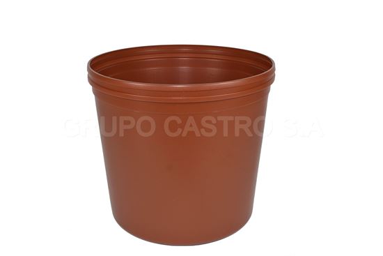 Foto de MACETA #11 TERRACOTA (1200..T) SALVAPLASTIC 24alt x 27anCMS 7395035600