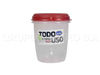 Foto de HERMETICO CILINDRICO GIGANTE (3LTR) C/T ARANDANO 19X19X20 CM 30688 TACOPLAST PLASTICO