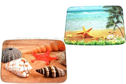 Foto de Alfombra tela WJT082 40x60cms floor mats 7812233366108