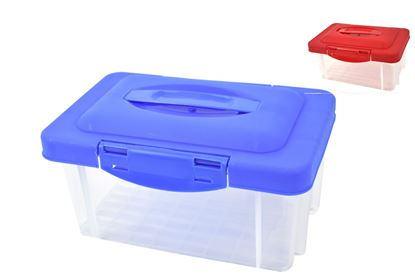Foto de PRACTICAJA GRANDE 8 LTRS C/T 08258 38X24X20 CM TACOPLAST PLASTICO