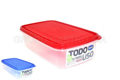 Foto de Hermetico rectangular mediano c/t plástico