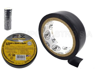 Foto de Tape negro10yardas 0.13mmx18mm fox skp-1070 electrico (10)