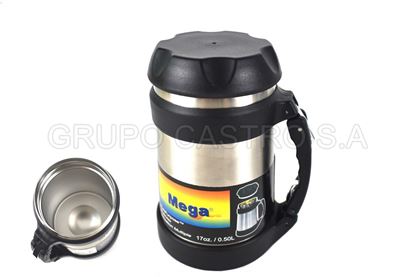 Foto de Termo comida-liquido multipurpose 17 onz 0.50 ltr Acero Inox MEGA MPMII050 17 onz 0.50 ltr (12)