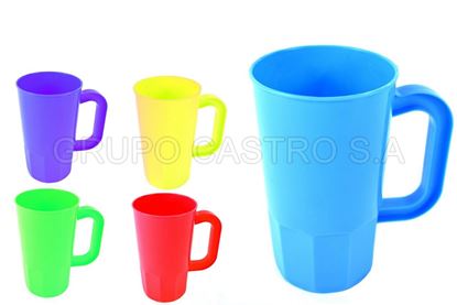 Foto de JARRA CERVECERA 12ONZ  MA03310 TACOPLAST PLASTICO COLORES 