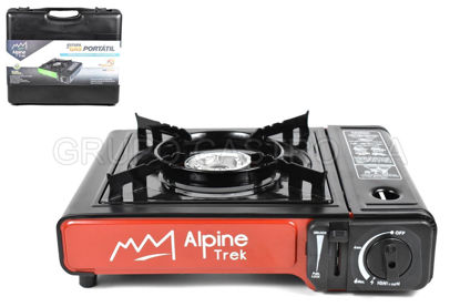 Foto de Estufa gas butane portatil 1Q alpine trek autom camping 3X-5980/ALP-010 35.5x31.5x9.8cm