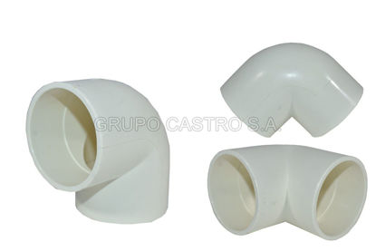 Foto de CODO PVC 2" 90  GET42-37 SCH40/D2466(70)