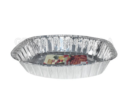 Foto de BANDEJA DESECHABLE ALUMINIO H304-01 46X36X8.5CMS OVALADO DAILY (48)