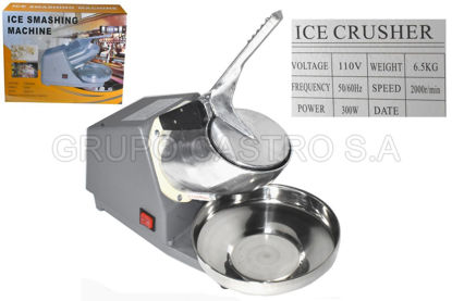 Foto de MAQUINA GRANIZADO ALUMINIO FUNDIDO ELECTRICA 97848 300W 110V ICE CRUSHER