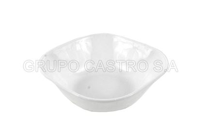 Foto de DULCERA VIDRIO BLANCO 7.5'' H303-508 CUADRADA