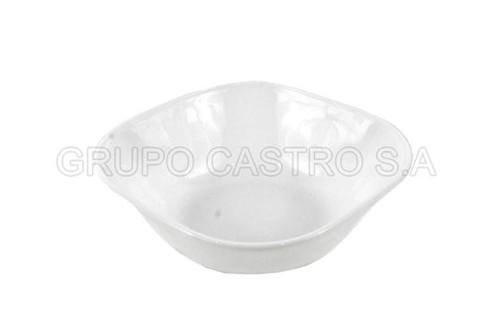 Foto de DULCERA VIDRIO BLANCO 7.5'' H303-508 CUADRADA