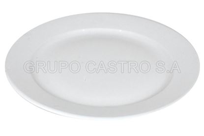 Foto de PLATO PORCELANA ENSALADA BLANCO 30 CMS CDMC52-001D