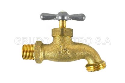 Foto de LLAVE CHORRO BRONCE 271 G  # CF1013 1/2"