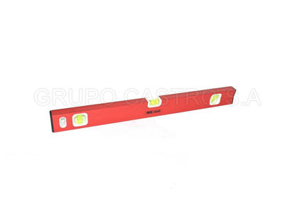 Foto de *INCOMPLETO* NIVEL IMAN 16" 40CMS PH-SPC040 MAXI TOOLS ROJO IMAN