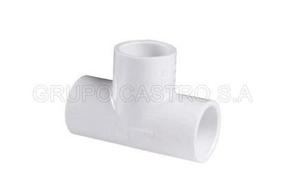 Foto de Tee PVC 3/4" lisa   PH-STC034-SCH40