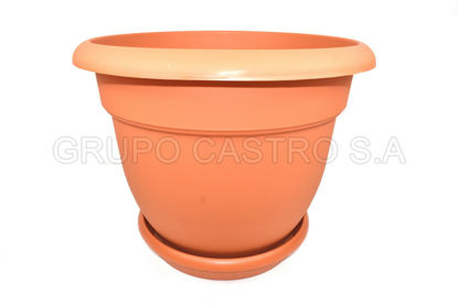 Foto de Maceta c/platera #5 spartaplast 0109 43.5x36.5cms 38litros