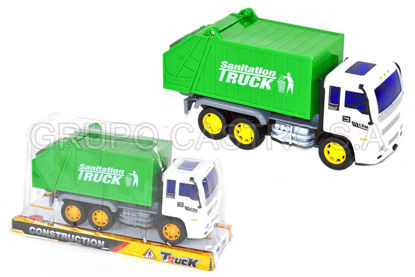 Foto de CAMION FRICCION 46-B65274 SANITATION TRUCK23X9X11.5CMS