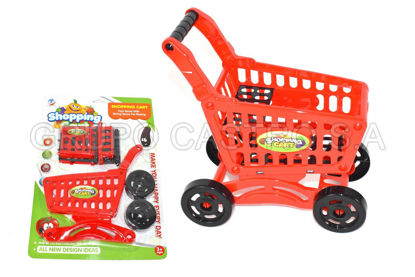 Foto de CARRITO COMPRAS  46-B72623 SHOPPING CART 26cm ALTO X 23cm LARGO x 10cm ANCHO 