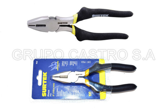 Foto de ALICATE PINZA ELECTRICISTA 966 6" FOY 