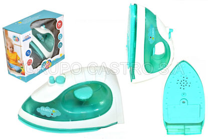 Foto de PLANCHA LUZ Y SONIDO 2 BATERIAS AA 46-B62107 SMALL TOYS 16.5X8X15CMS JUGUETE
