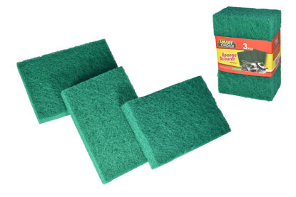 Foto de Esponja verde set 3 pcs SC3-314 smart choice / sponge scourer