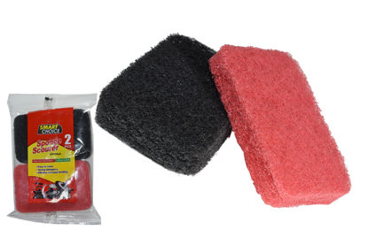 Foto de Set 2 esponja lavaplatos SC3-318 colores smart choise/ sponge scourer