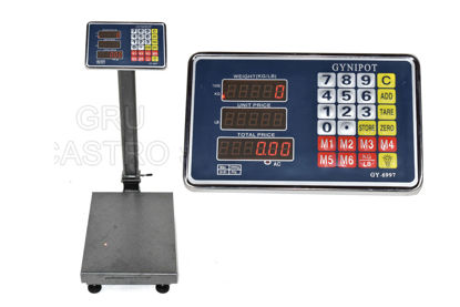 Foto de Balanza electronica precision metal 100 kgs GY-6996 30X40cms ginypot (2)