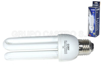 Foto de Bombillo COBY 13watts 3U REF.3U 9.5 CM   / CAJA