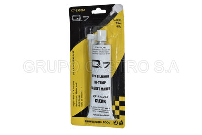 Foto de SILICON BLISTER 85G TRANSPARENTE Q7-151062-CLEAR Q7 75ML ALTA TEMP(144)