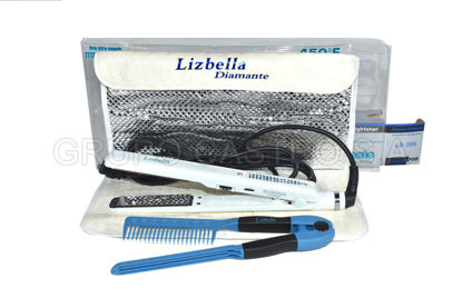 Foto de Alisadora Ceramica lizbella diamante - pro 25 watts LB-399  titanium diamante