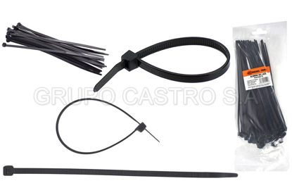 Foto de SET 100 ZUNCHO NEGRO 8"DT150066 3.6X200MM DIESEL TOOLS