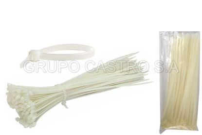 Foto de SET 100 ZUNCHO BLANCO 18"DT150066 4.8X450MM DIESEL TOOLS