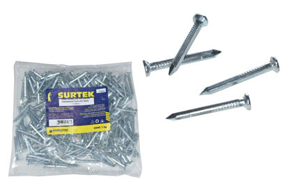 Foto de Clavo acero kilo galv concreto bolsa 1 1/2" 3.8mm113022 surtek (335PCS)aprox 