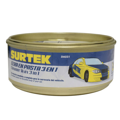 Foto de Cera en pasta 3 en 1 DA031 (Pule, Abrillanta y Encera), 340 gr surtek vehiculo