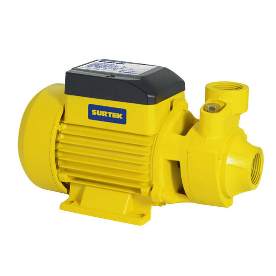 Foto de Bomba periferica agua 1HP BP510 127 V/60hz Peso: 8,7 Kg 1 Pulgada surtek