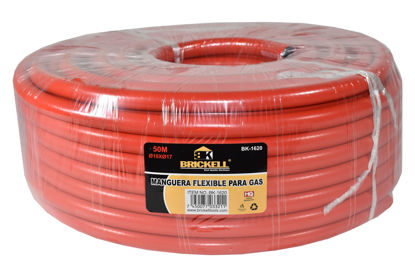 Foto de MANGUERA GAS FLEXIBLE PVC 10MMX50METROS BK-1620 MGA-500