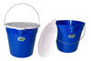 Foto de Cubeta c/medidas 10 ltrs c/tapa AA11122R 24x30 cms Megaplast