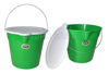 Foto de Cubeta c/medidas 10 ltrs c/tapa AA11122R 24x30 cms Megaplast