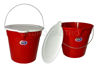 Foto de Cubeta c/medidas 10 ltrs c/tapa AA11122R 24x30 cms Megaplast