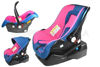 Foto de PORTA BEBE CON BASE A-76019 ROJO/AZUL HASTA UN AÑO EDAD