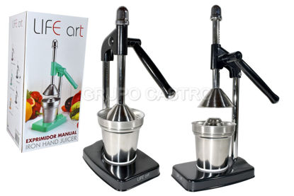 Foto de Extractor de jugos acero grande 739-N19-06349 19x13x38cms LIFE ART