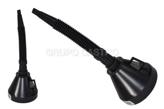 Foto de Embudo plastico extensión 14anc37larg cms N22-00358/MU0333/MU012 negro (24)