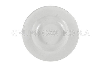 Foto de Plato porcelana hondo 9" Blanco H303-203