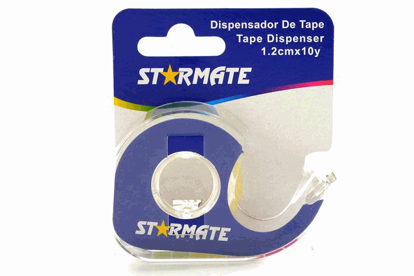 Foto de DISPENSADOR TAPE STR-227 SMARMATE 1.2CMSX10YARDAS