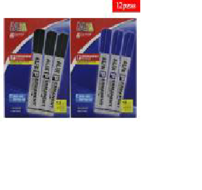 Foto de MARCADOR PERMANENTE12 PCS NEGRO AF12-175 ALFA