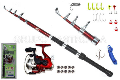 Foto de CAÑA PESCA SET 1.80MTS 3X-Y13161  71 pzas