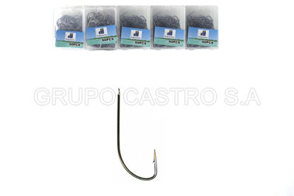 Foto de ANZUELO PARA PESCA #12 (19mm) SET 80PCS 3X-Y13127